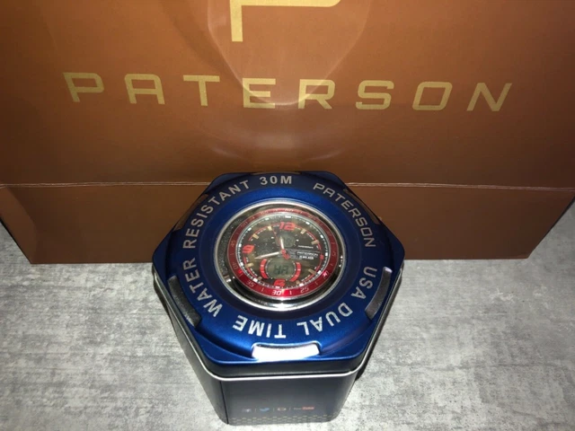 Paterson uhren on sale dual time